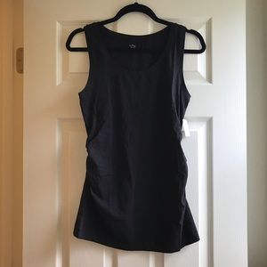 NWT Gap Maternity Pure Body Navy Tank Top